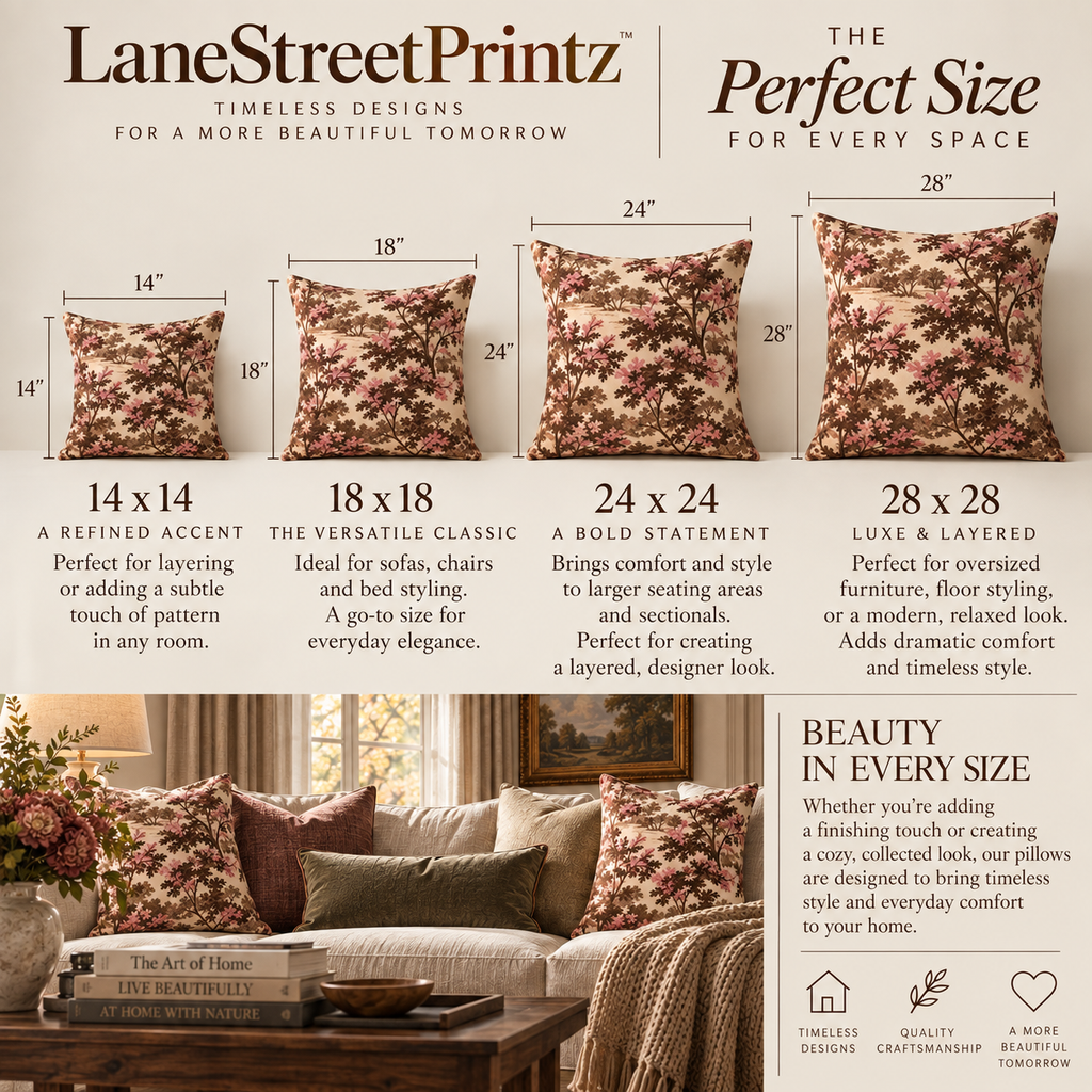 Spun Polyester Square Pillow