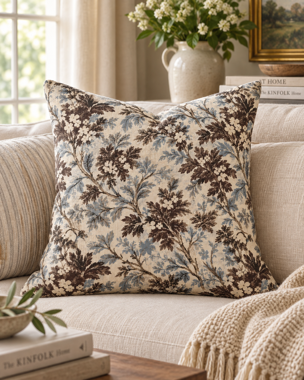 Spun Polyester Square Pillow