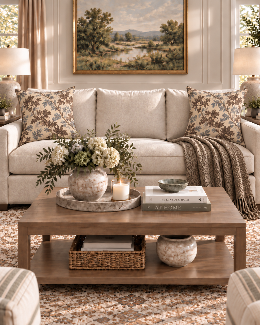 Spun Polyester Square Pillow