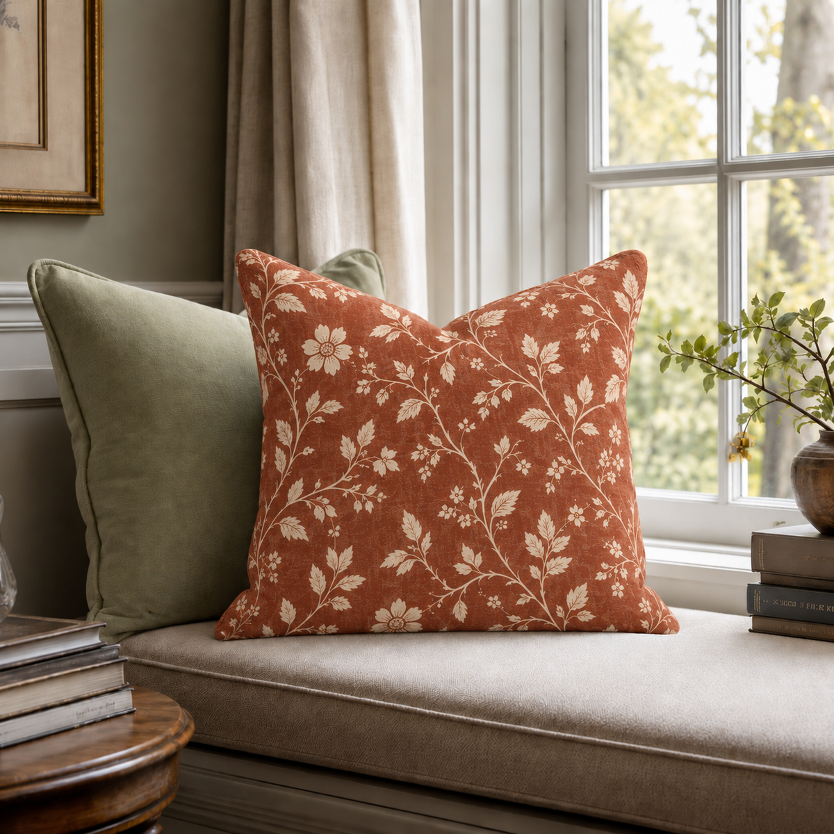 Spun Polyester Square Pillow