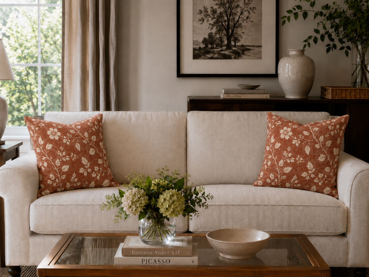 Spun Polyester Square Pillow