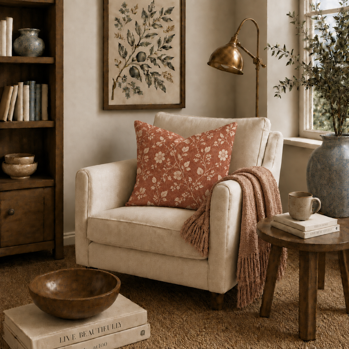 Spun Polyester Square Pillow